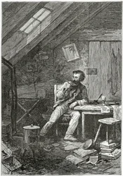 Dans le grenier, 19ème siècle